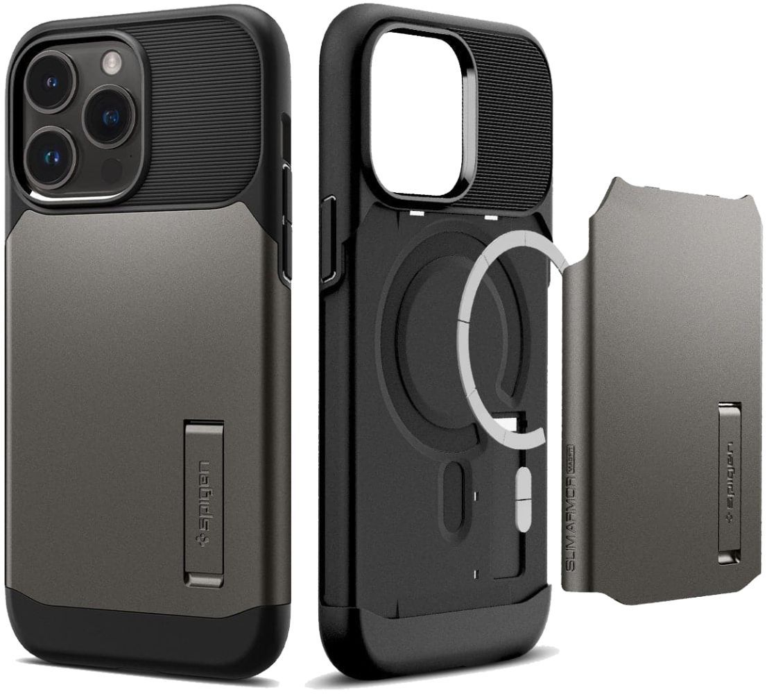 Spigen Slim Armor (MagFit) Phone Case with MagSafe for iPhone 14 Pro Max - Reebelo US