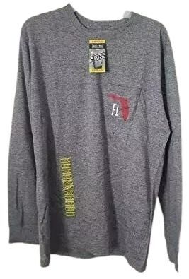 State Seal Men's Som Long Sleeve Tee - M - Grey Heather