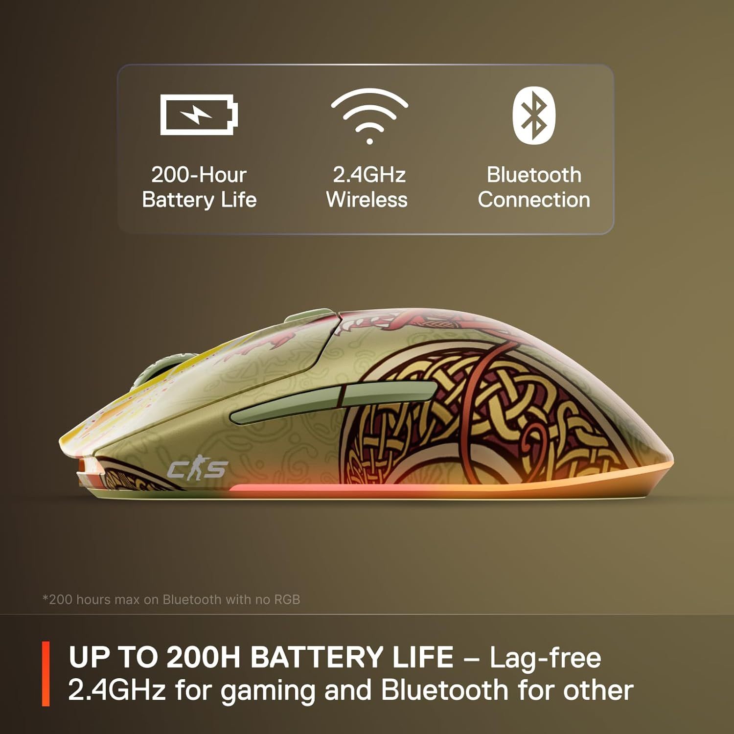 Refurbished SteelSeries Aerox 3 Wireless Gaming Mouse - Reebelo US