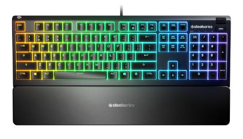 Refurbished SteelSeries Apex 3 Water Resistant Gaming Keyboard - Reebelo US