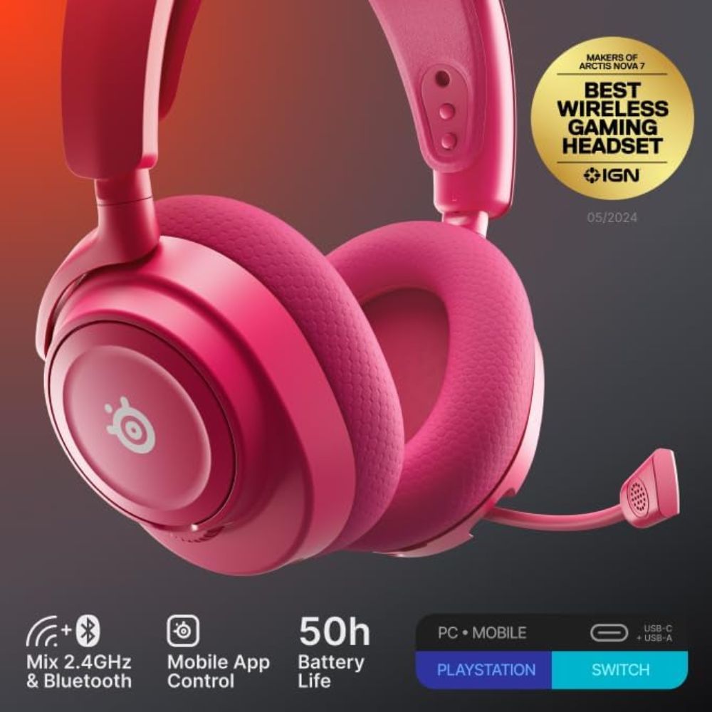 Refurbished SteelSeries Arctis Nova 7 Gen 2 Wireless Gaming Headset - Reebelo US