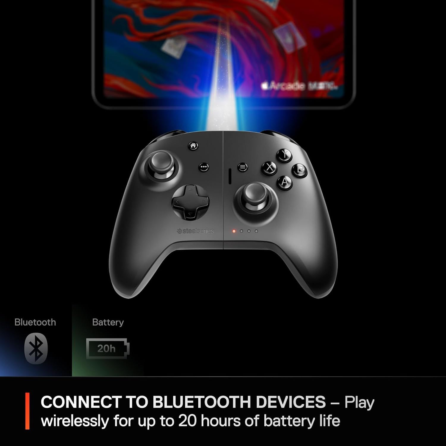 Refurbished SteelSeries Nimbus Cloud Dual Mode Controller - Reebelo US