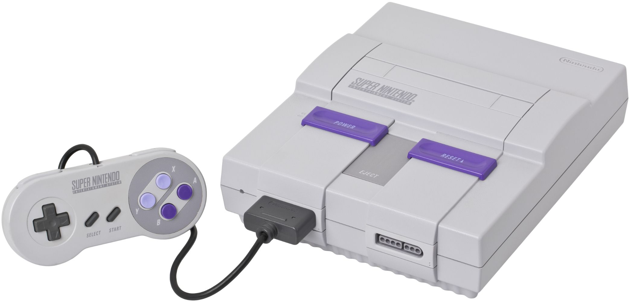 Refurbished Super Nintendo SNES Bundle with Super Mario World - Reebelo US