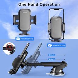 Refurbished Suuson 3-in-1 Car Phone Holder Mount YYBK-18 - Reebelo US