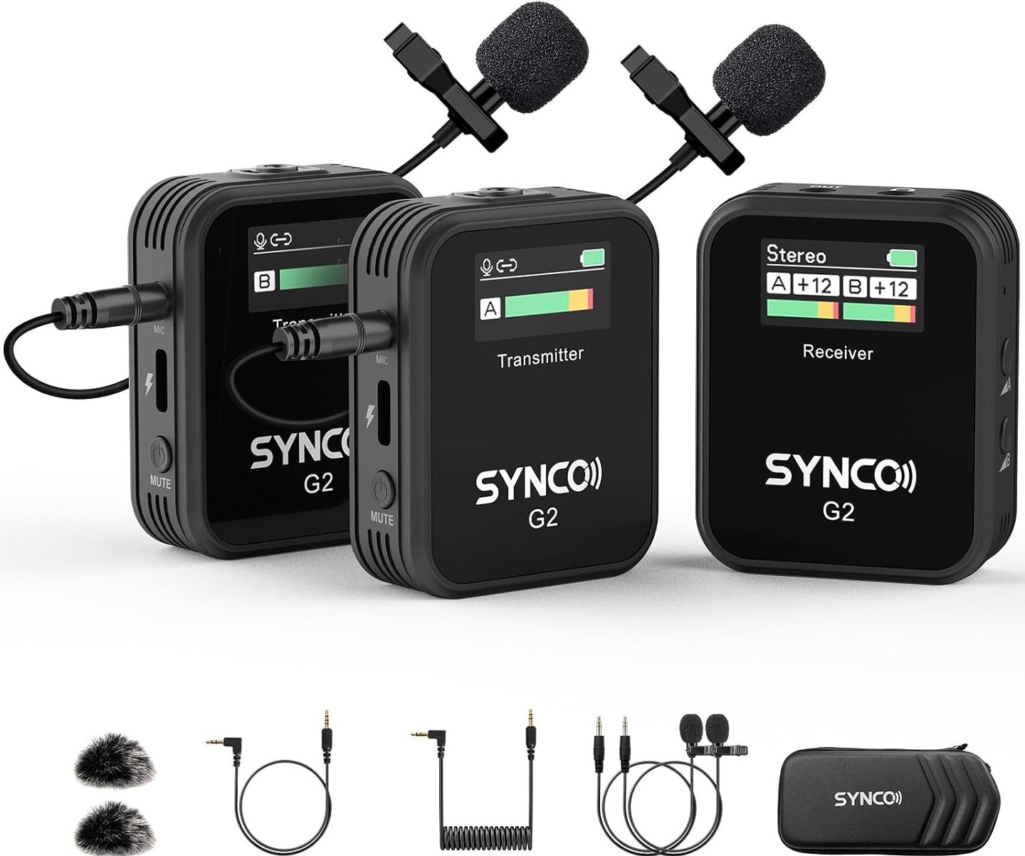 Refurbished Synco Wireless Lavalier Microphone G2A2 - Reebelo US