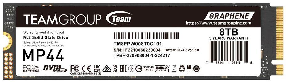 Refurbished Team Group Elite MP44 M.2 PCIe 4.0 SSD - Reebelo US
