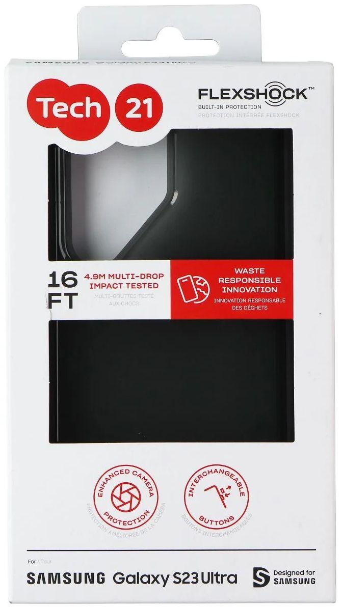 Refurbished Tech21 Evo Check Flexible Gel Phone Case for Galaxy S23 Ultra - Reebelo US