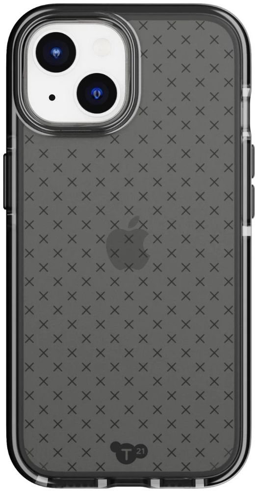 Tech21 EvoCheck Series Phone Case for iPhone 15 - Smokey Black - Brand New