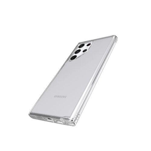 Refurbished Tech21 Evo Clear Phone Case for Galaxy S22 Ultra (5G) - Reebelo US