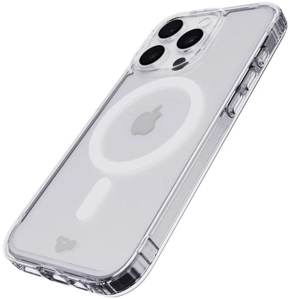 Refurbished Tech21 EvoClear Phone Case with MagSafe for iPhone 15 Pro - Reebelo US