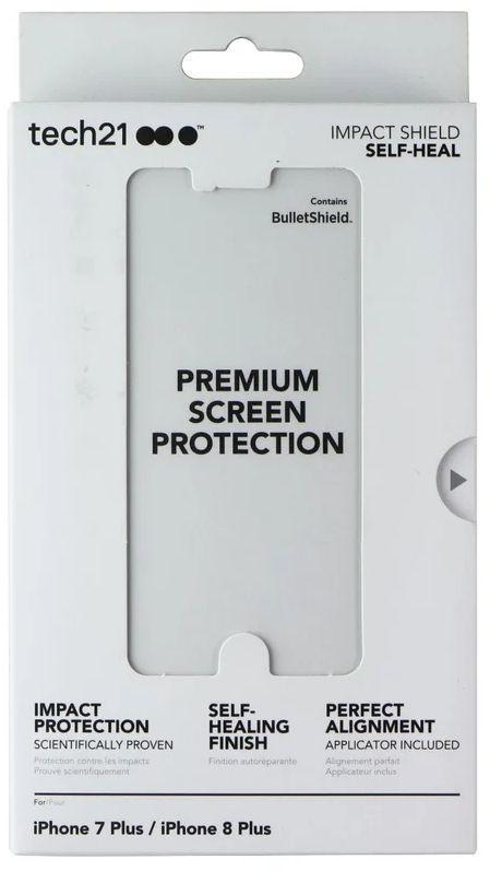 Tech21 Impact Shield Screen Protector for iPhone 8 Plus/7 Plus