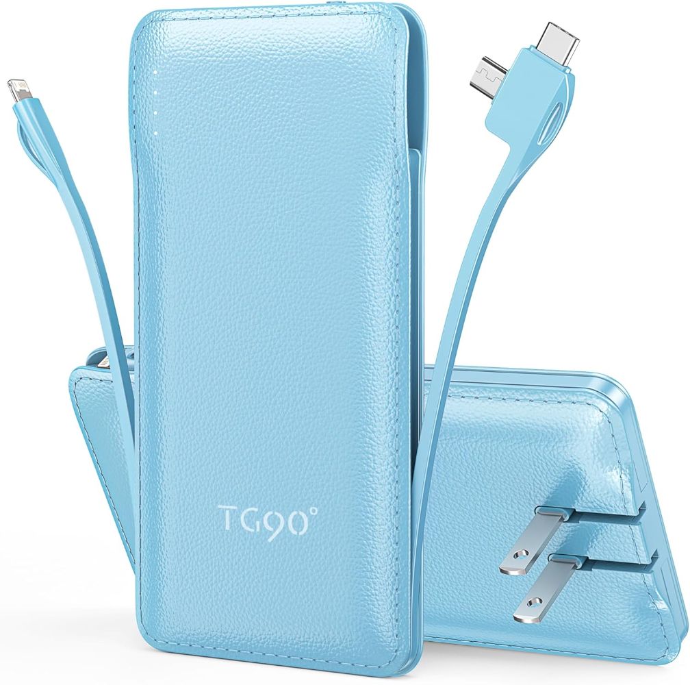TG90° Z53 10000mAh 4-Port Power Bank - Blue