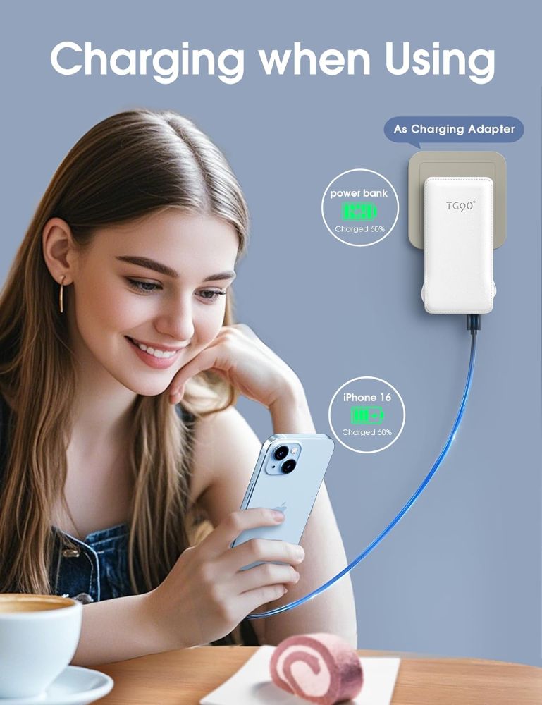 Refurbished TG90° Z53 10000mAh 4-Port Power Bank - Reebelo US