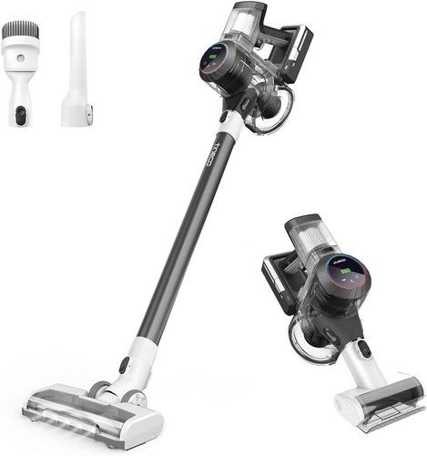 Tineco Pure ONE S11 Cordless Vacuum Cleaner Smart Stick Handheld Vacuum - Black/White