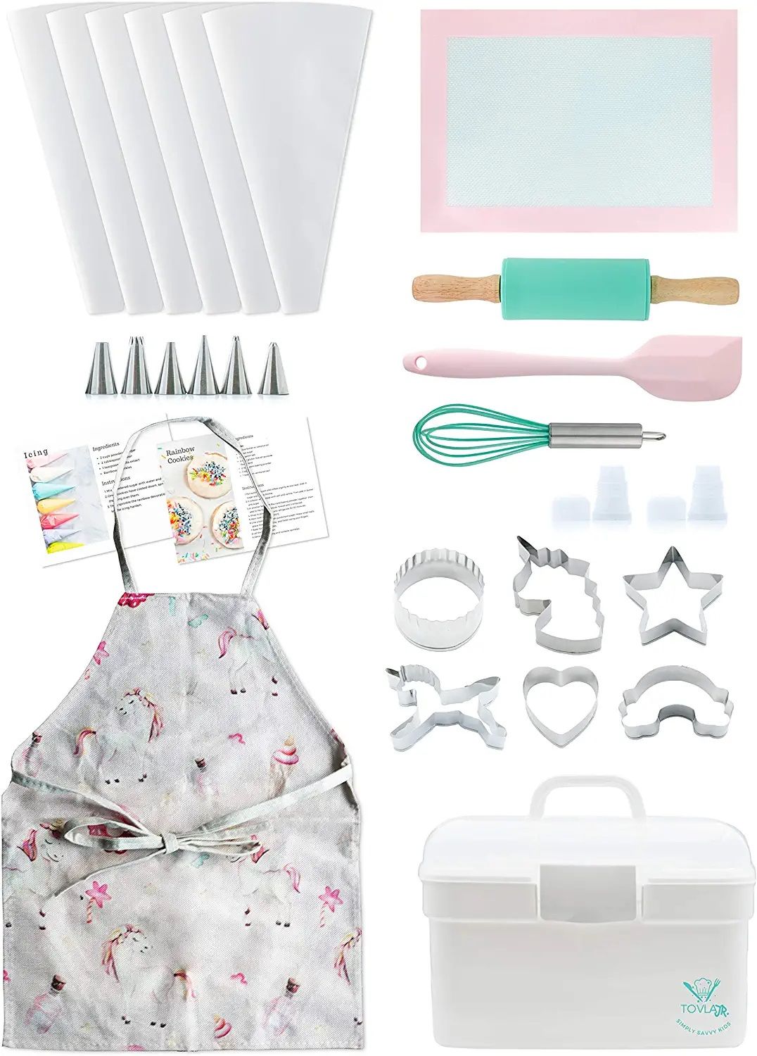 Tovla Jr. Kids Baking Gift Set with Storage Case - Reebelo US