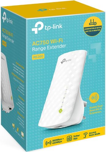 TP-Link (RE200) AC750 Wi-Fi Range Extender - Reebelo US