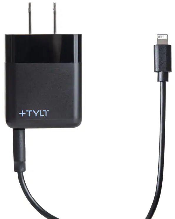 Refurbished Tylt 30W USB-C Power Delivery Charger with Lightning Cable - Reebelo US