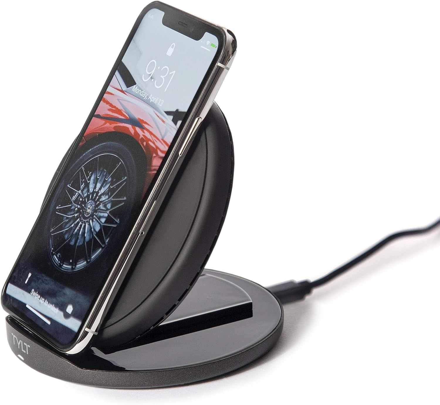 Refurbished Tylt-Crest 15W Wireless Charging Convertible Stand - Reebelo US