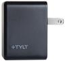 Tylt Full Speed 20W Fast Charging Wall Charger - Black