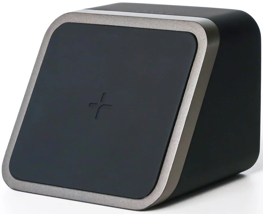 Tylt Marquee 15W MagSafe Compatible Charger Wireless + Wired Charging - Black