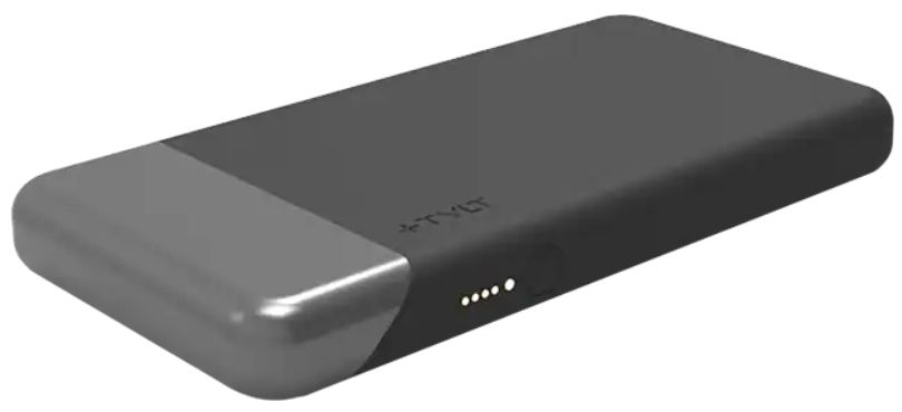 Tylt Pivot Portable Wireless Power Bank + Stand - Black