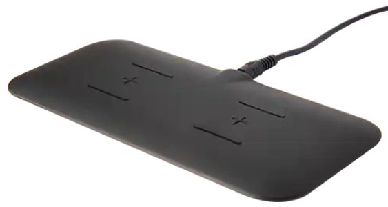 Tylt Sabre Dual Wireless Charging Mat Premium Slim Design 15W