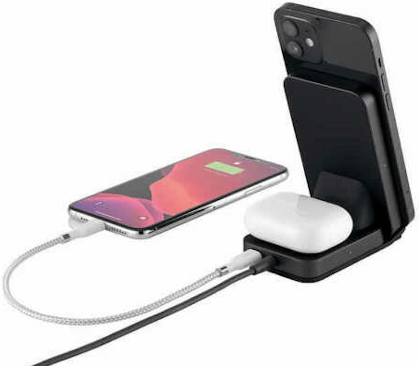 Refurbished Ubio Labs 2-in-1 Wireless Charging Stand - Reebelo US
