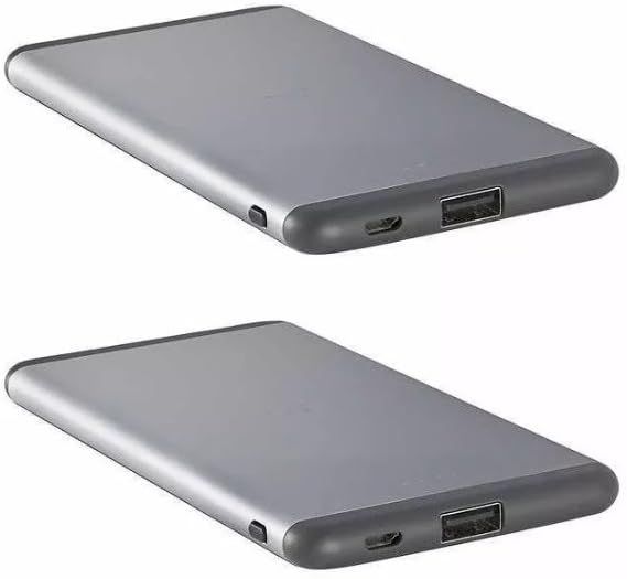 Refurbished ubiolabs 6000mAh Mobile Charging Portable Power Bank Bundle 2-Pack - Reebelo US