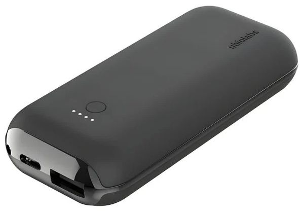 Ubio Labs Power 5200mAh Portable Charger with Lightning Input - Black
