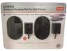 Ubio Labs Wireless Charging Pad Apple/Android Qi Compatible (2 Pack) - Black