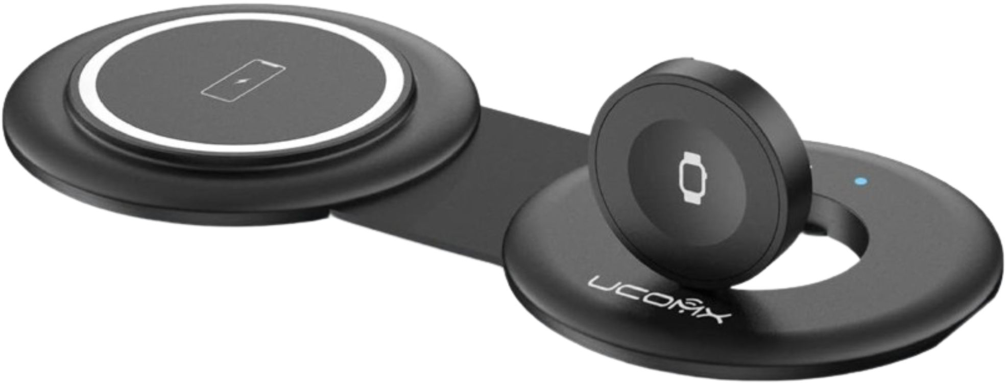 Refurbished UCOMX Nano Mini Magnetic 2 in 1 Wireless Charger - Reebelo US