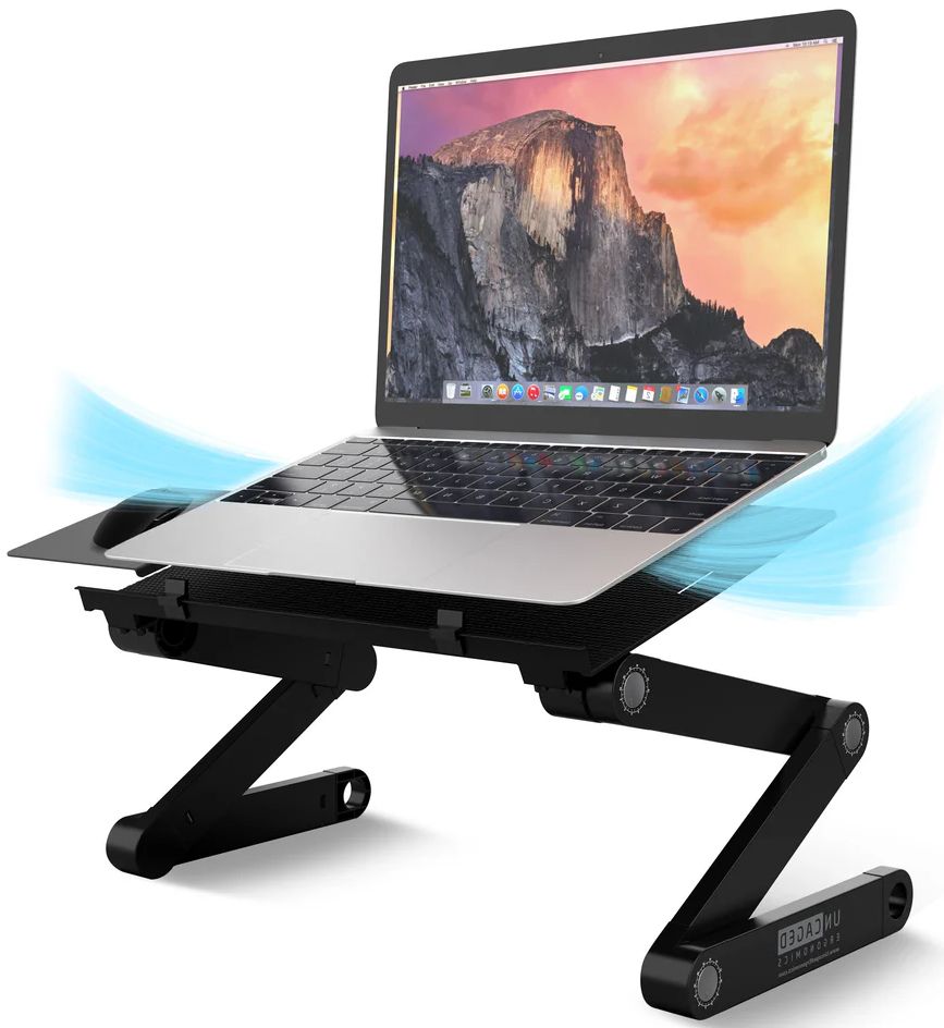 Uncaged Ergonomics WorkEZ Best Laptop Stand & Lap Desk
