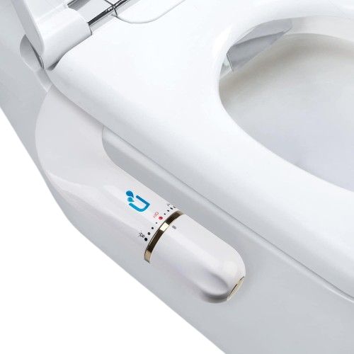 Refurbished Uncahome Bidet Toilet Seat Attachment Non-Electric Dual Nozzle - Reebelo US