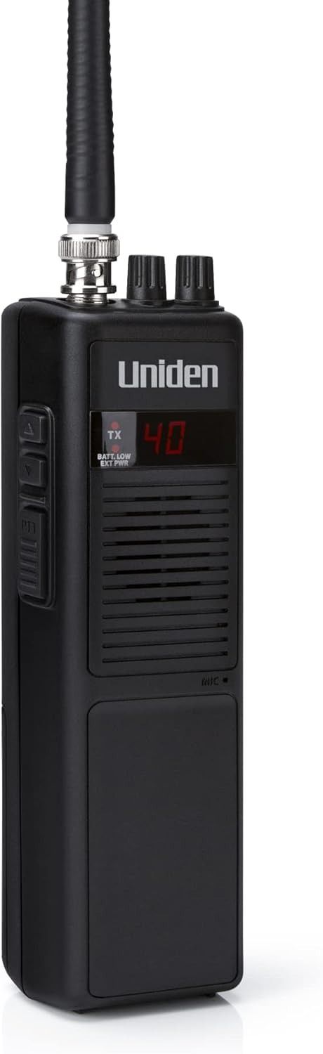 Uniden PRO401HH Professional Series 40 Channel Handheld CB Radio - Black