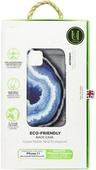 Unique London Eco-Friendly Back Case for Apple iPhone 11 and XR - Blue Geode