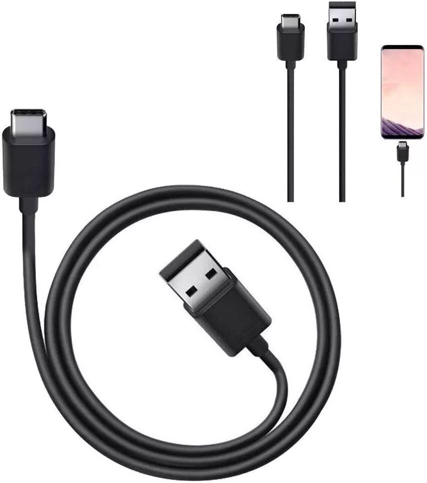Universal USBA-USBC Cable Black (Bulk Packaging)