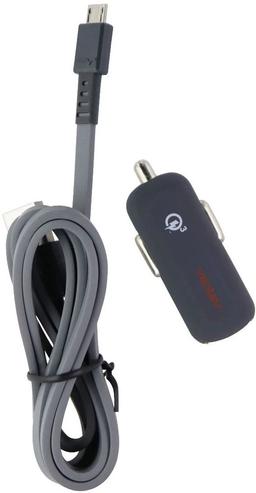 Ventev Dashport RQ1300 Mini QC 3.0 Car Adapter with 3.3 Ft. Micro-USB Cable - Reebelo US