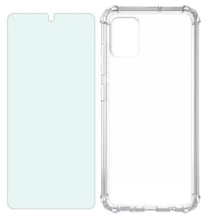 Refurbished Verizon Clear Phone Case & Blue Light Screen Protector Bundle for Galaxy A51 - Reebelo US