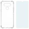 Verizon Clear Phone Case and Blue Light Screen Protector for LG K51 - Clear