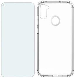 Refurbished Verizon Clear Phone Case and Blue Light Screen Protector for Samsung Galaxy A11 - Reebelo US