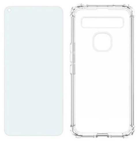 Refurbished Verizon Clear Phone Case and Blue Light Screen Protector for TCL 10 5G UW - Reebelo US