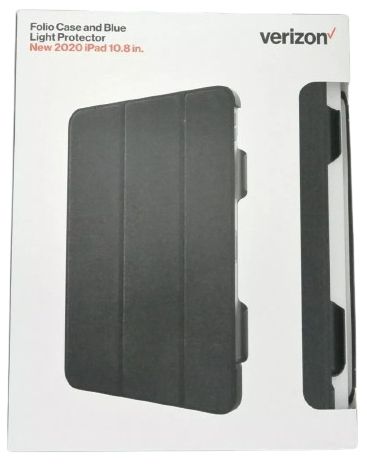 Refurbished Verizon Folio iPad Case & Screen Protector for iPad 10.8 (2020) - Reebelo US