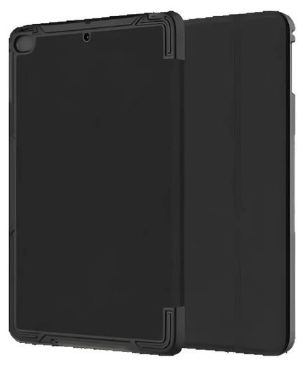 Verizon Folio Tablet Case and Screen Protector for iPad Mini 4 7.9" - Black