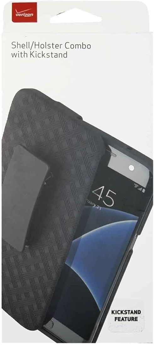 Verizon Shell and Holster Combo with Kickstand for Blackberry Priv  - Reebelo US