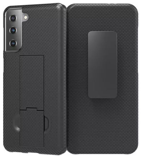 Refurbished Verizon Shell and Holster Phone Case for Samsung Galaxy S21 5G - Reebelo US