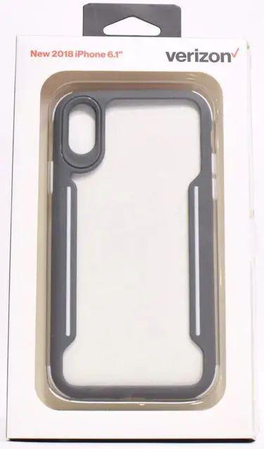 Refurbished Verizon Slim Guard Clear Grip Phone Case for iPhone XR - Reebelo US