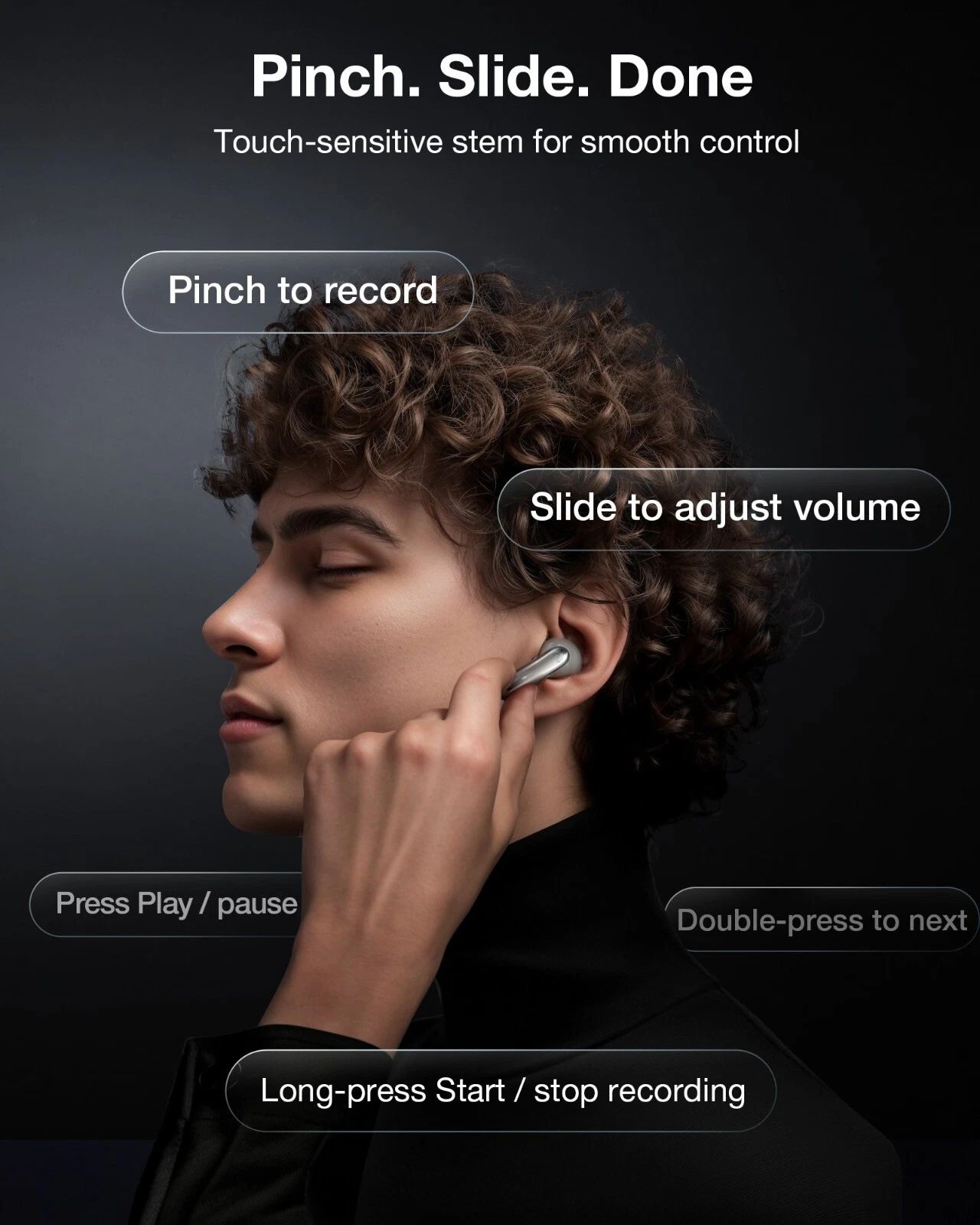 Refurbished viaim RecDot AI Note Taking Recorder Wireless Earbuds - Reebelo US