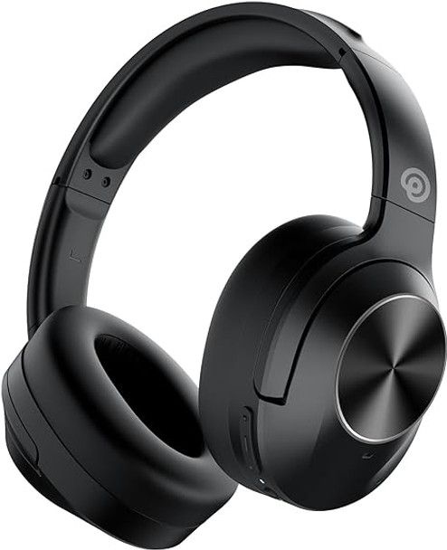 Vibeadio E11 Hybrid Active Noise Cancelling Wireless Headphones - Black