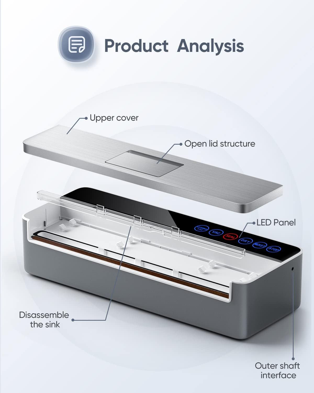 Refurbished VSDK Vacuum Sealer Machine V8111 - Reebelo US