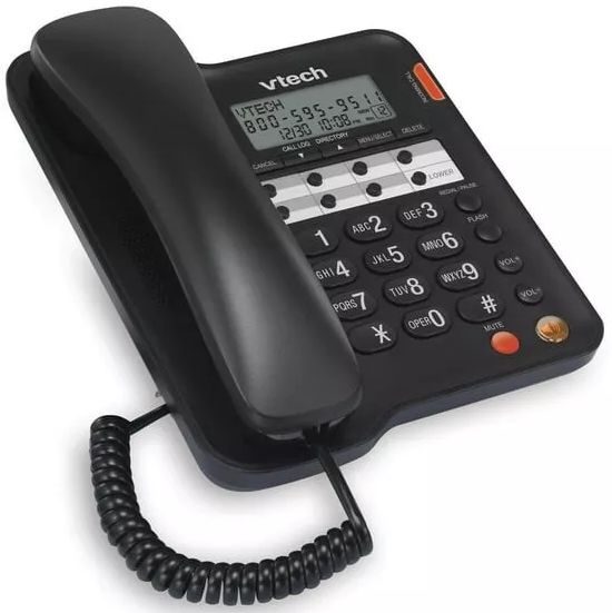 Refurbished Vtech CD1153 Corded Speaker Telephone - Reebelo US